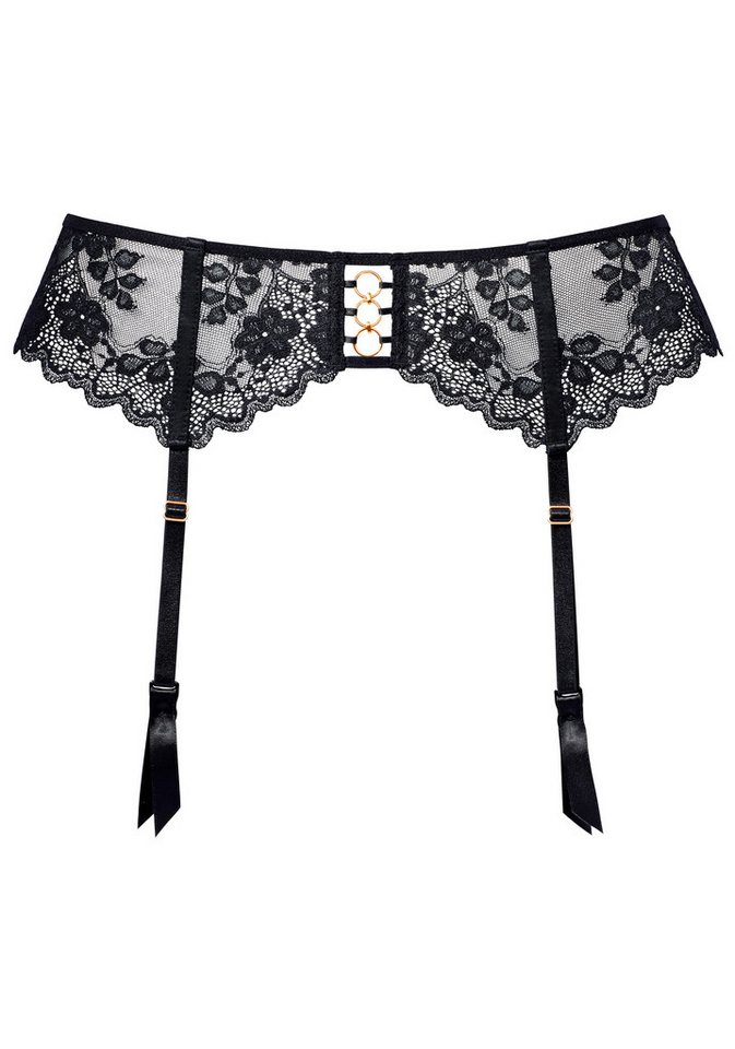 LASCANA Strapsgürtel, mit dekorativem Ringdetail, sexy Dessous, Reizwäsche – Bild 2 von 3