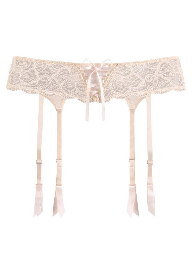 LASCANA Strapsgürtel Nikoletta, mit aufregender Schnürung, sexy Dessous – Bild 2 von 5