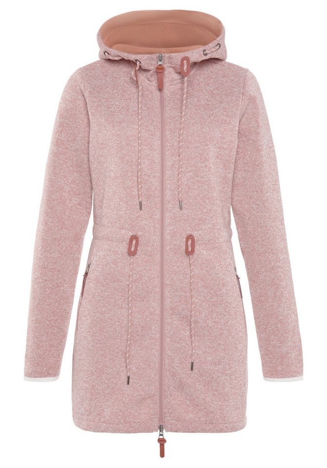 LASCANA Strickfleecejacke mit Kapuze – Bild 2 von 5