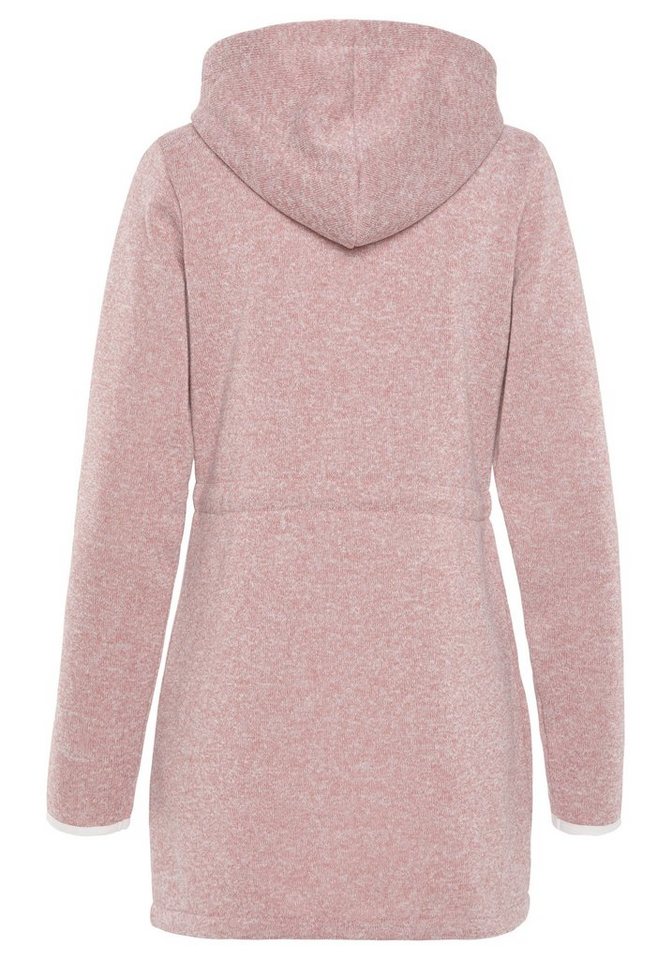 LASCANA Strickfleecejacke mit Kapuze – Bild 4 von 5