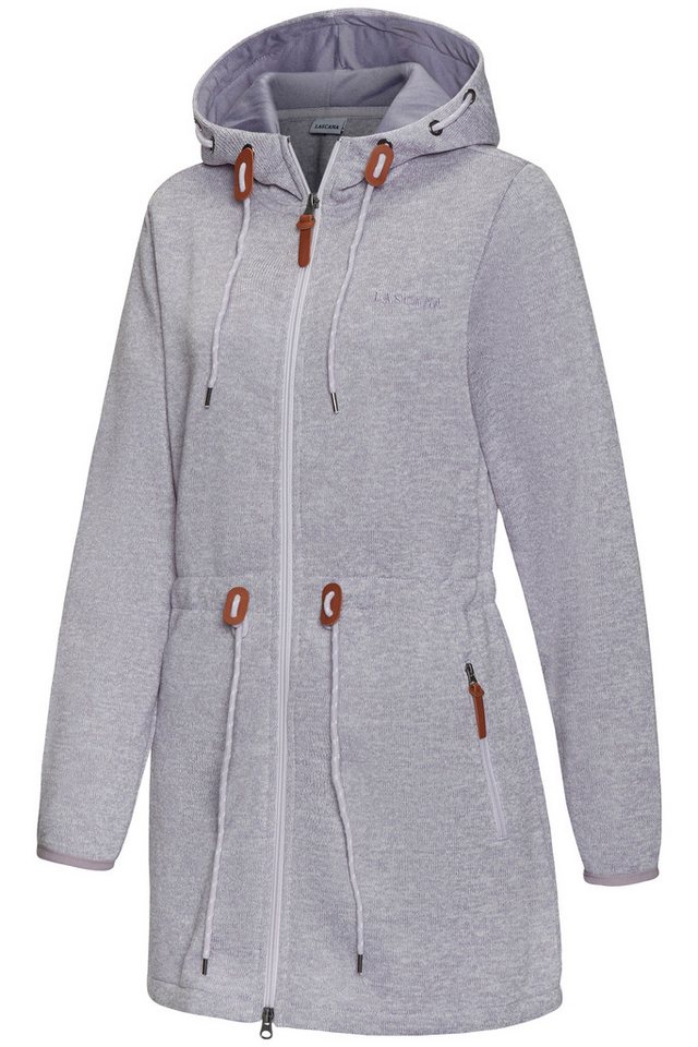 LASCANA Strickfleecejacke mit Kapuze – Bild 4 von 5