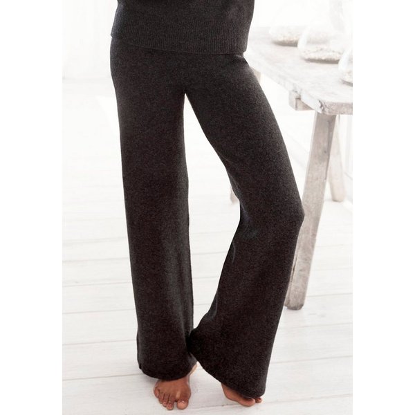 LASCANA Strickhose mit Rippbündchen, Loungewear