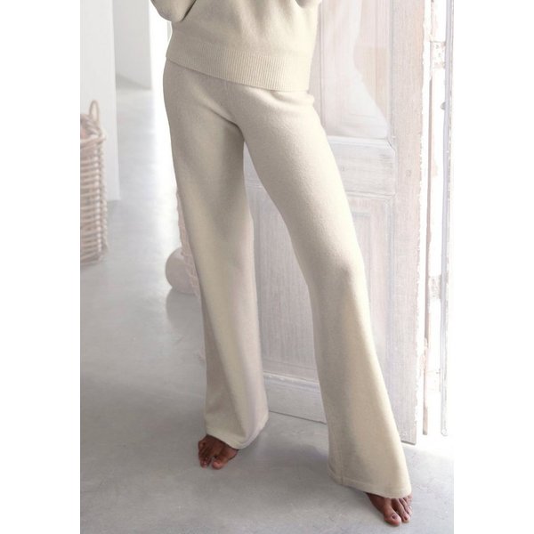 LASCANA Strickhose mit Rippbündchen, Loungewear