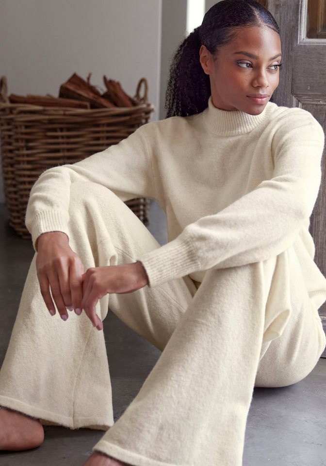 LASCANA Strickhose mit Rippbündchen, Loungewear – Bild 3 von 5
