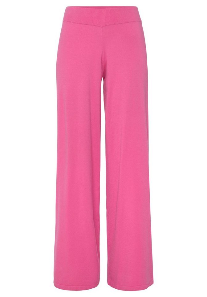 LASCANA Strickhose mit weitem Bein, Loungewear – Bild 2 von 5