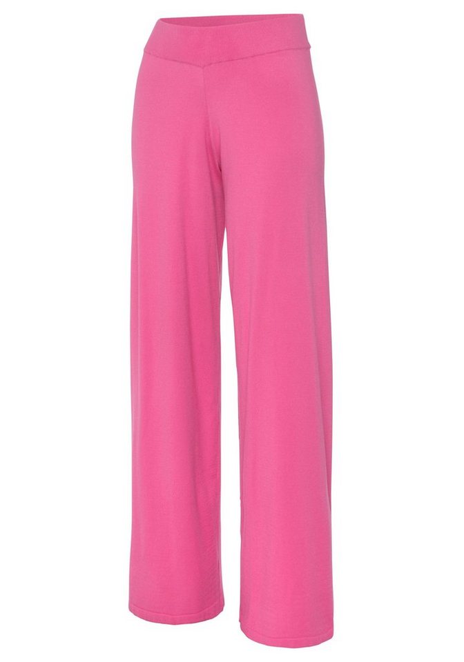 LASCANA Strickhose mit weitem Bein, Loungewear – Bild 5 von 5