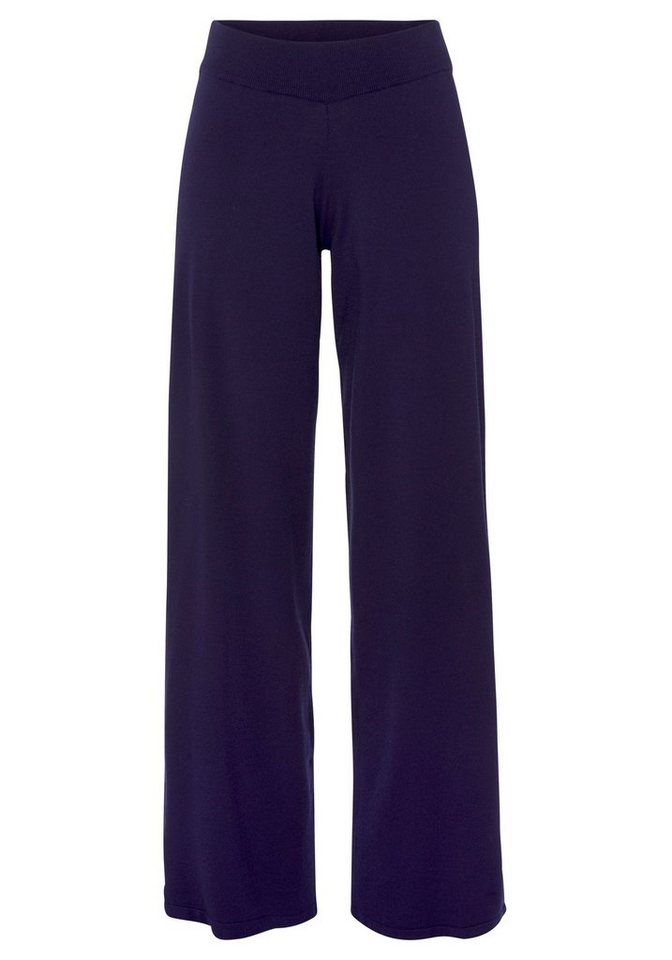 LASCANA Strickhose mit weitem Bein, Loungewear – Bild 2 von 5