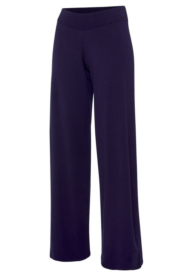 LASCANA Strickhose mit weitem Bein, Loungewear – Bild 5 von 5