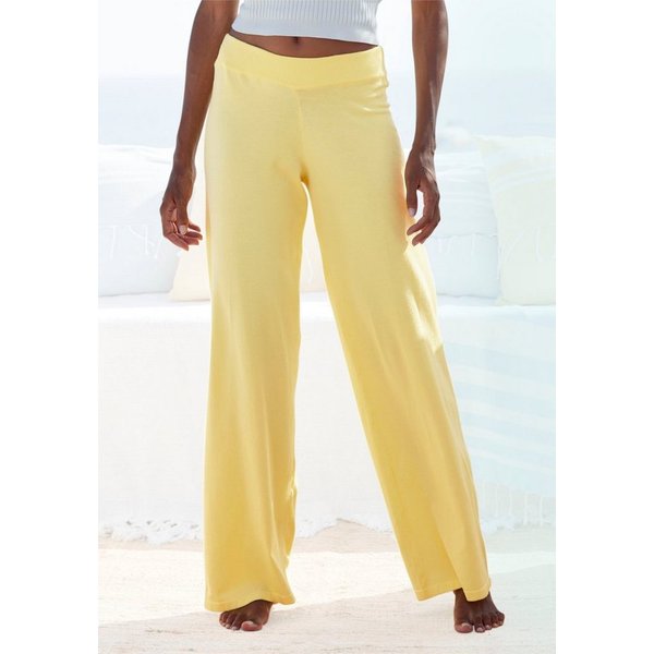 LASCANA Strickhose mit weitem Bein, Loungewear