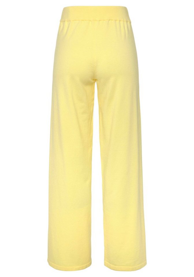 LASCANA Strickhose mit weitem Bein, Loungewear – Bild 4 von 5
