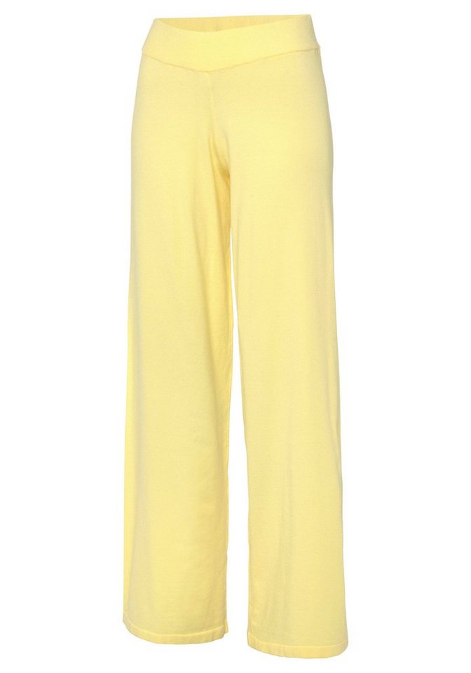 LASCANA Strickhose mit weitem Bein, Loungewear – Bild 5 von 5