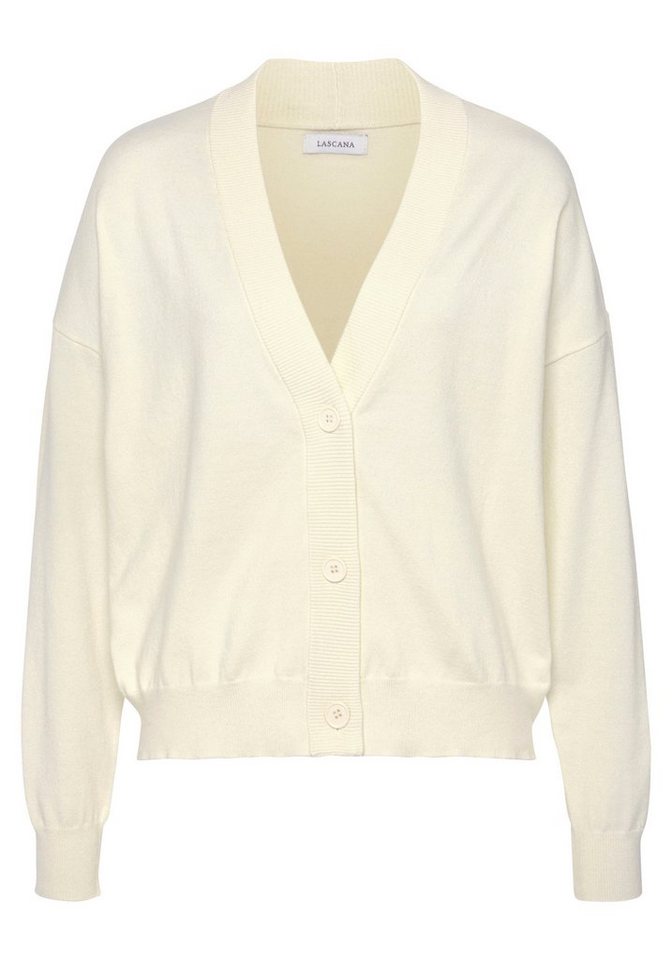 LASCANA Strickjacke in kurzer Form, Loungewear – Bild 2 von 5