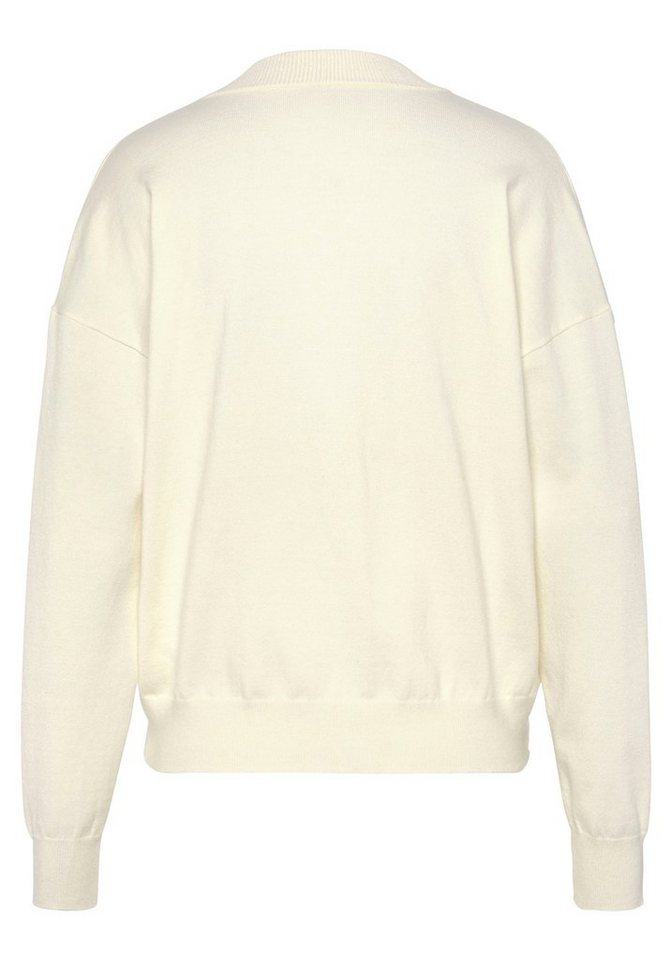 LASCANA Strickjacke in kurzer Form, Loungewear – Bild 4 von 5