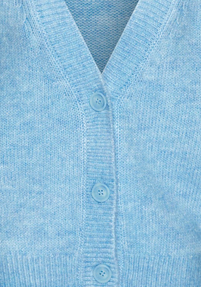 LASCANA Strickjacke mit Knopfleiste, weicher Cardigan – Bild 5 von 5