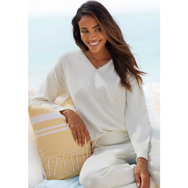 LASCANA Strickpullover / Loungepullover aus weicher Viskosemischung, Loungewear