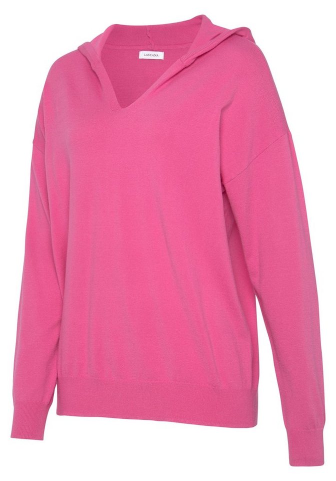 LASCANA Strickpullover / Loungepullover aus weicher Viskosemischung, Loungewear – Bild 5 von 5