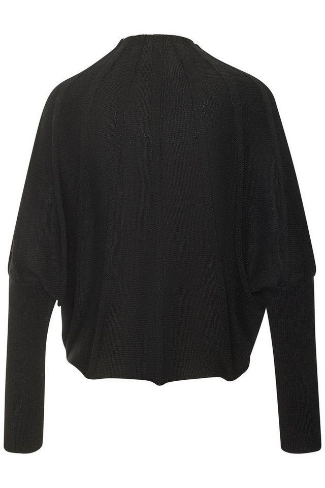 LASCANA Strickpullover mit langen Fledermausärmeln modischer Damenpullover, Oversize-Pulli mit Stehkragen, kuschelig – Bild 4 von 5