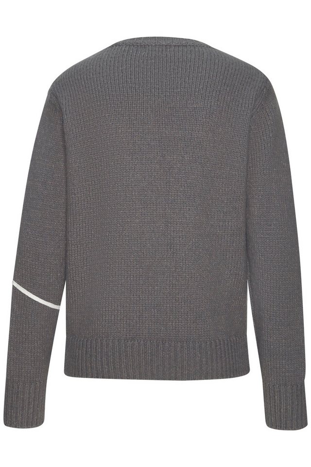 LASCANA Strickpullover mit Schleifen-Applikation vorne, casual – Bild 4 von 5