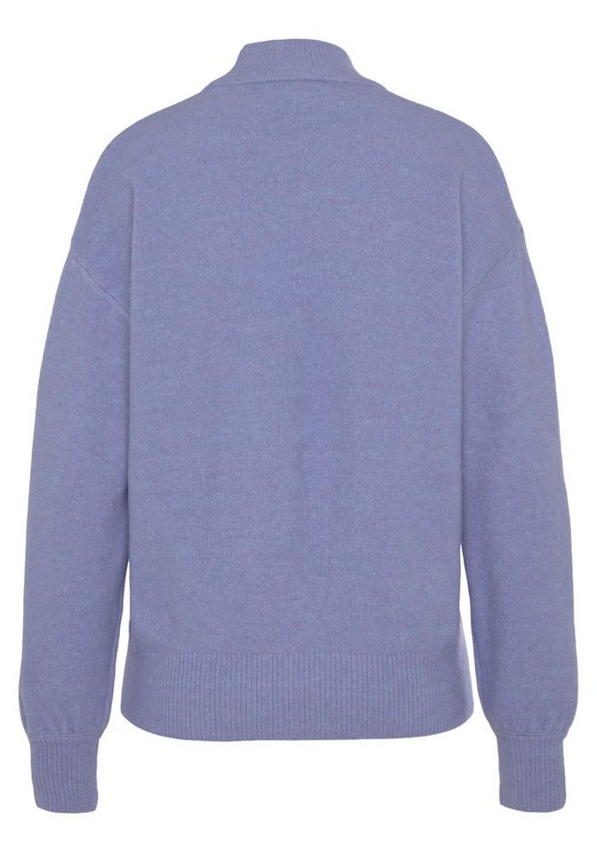 LASCANA Strickpullover mit Stehkragen und Rippbündchen, Loungewear – Bild 4 von 5