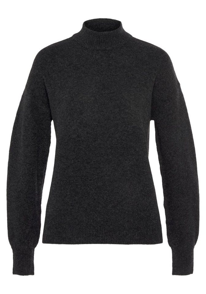 LASCANA Strickpullover mit Stehkragen und Rippbündchen, Loungewear – Bild 2 von 5
