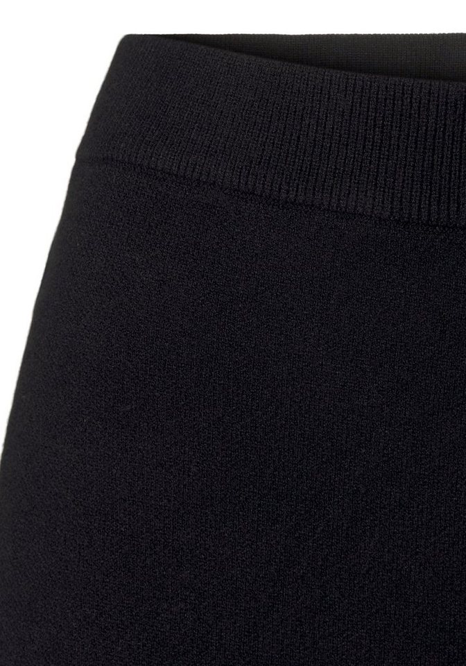 LASCANA Strickrock mit elastischem Bund in Midilänge bequemer Midirock aus weichem Strick, Herbstrock mit schmaler Form – Bild 5 von 5