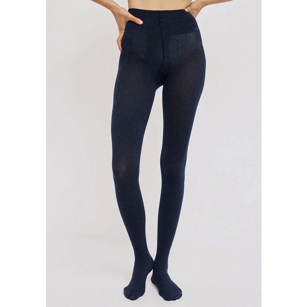 LASCANA Strickstrumpfhose (Packung 2 St) gerippt, mit weichem Modal