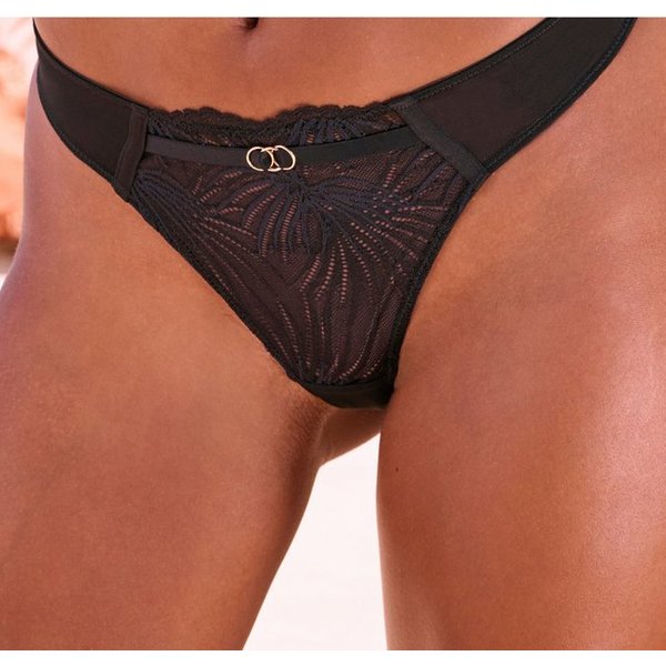 LASCANA String Alexia mit sexy Cut-Out & Ringaccessoires, sexy Dessous