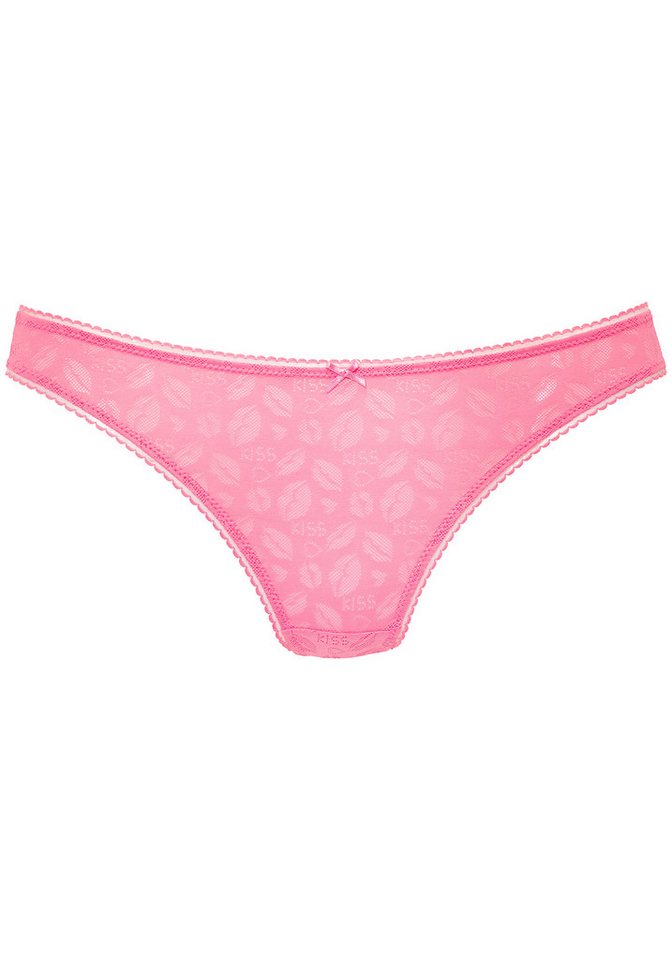 LASCANA String aus Spitze in Kussmund-Optik – Bild 2 von 4