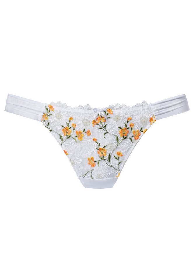 LASCANA String aus zarter, floraler Stickereispitze – Bild 2 von 4