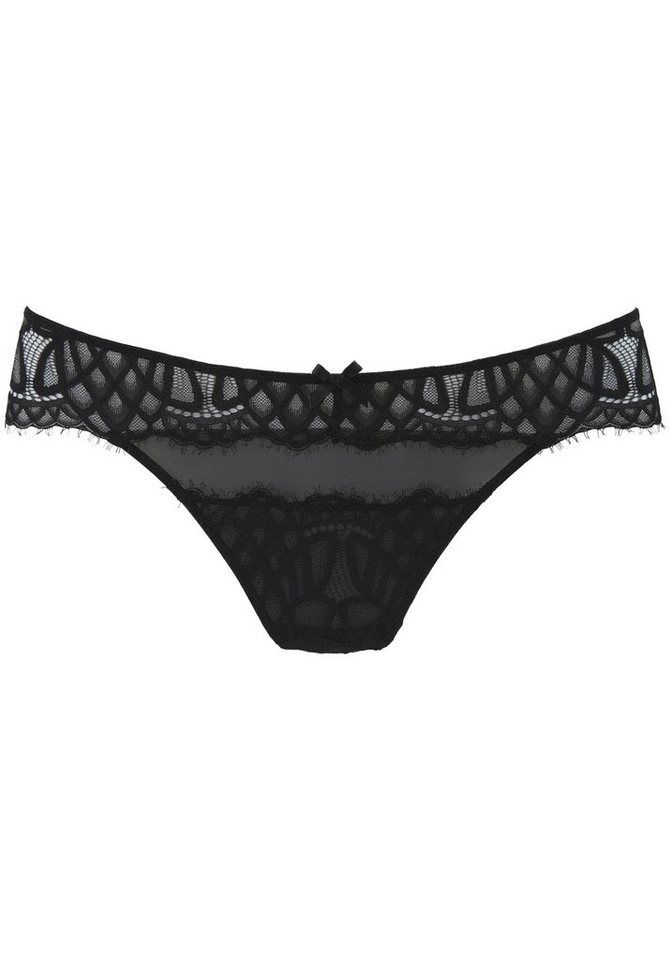 LASCANA String Cara aus dezent transparenter Spitze, anteilig aus recyceltem Material – Bild 2 von 5