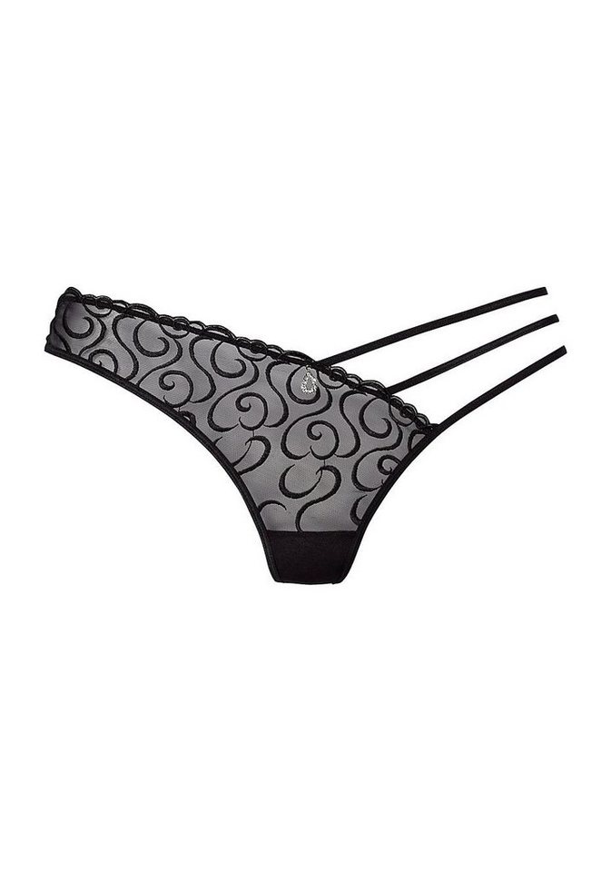 LASCANA String mit aufregender Stickerei, sexy Dessous, Reizwäsche – Bild 2 von 5