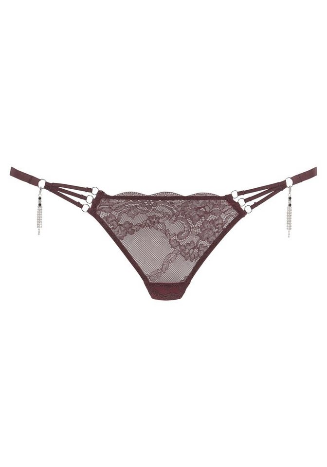 LASCANA String mit extravaganten Glitzeraccessoires – Bild 2 von 5