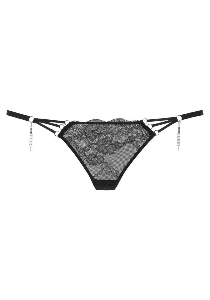 LASCANA String mit extravaganten Glitzeraccessoires – Bild 2 von 5