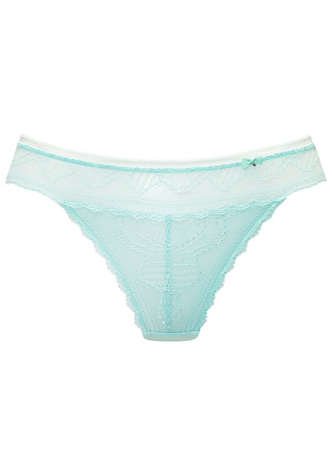 LASCANA String Tiziana mit anteilig recycelter Spitze – Bild 2 von 4
