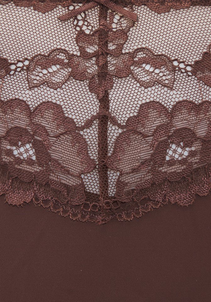 LASCANA String Vittoria mit seidiger Microfaser & floraler Spitze – Bild 4 von 4