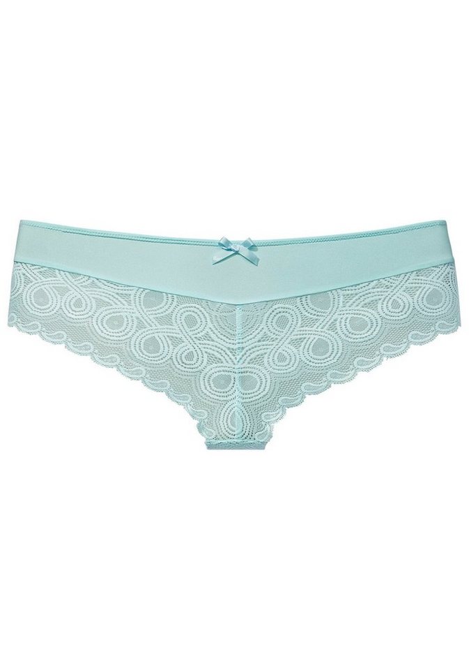 LASCANA Stringpanty mit extravaganter Spitze und Zierschleife – Bild 2 von 5
