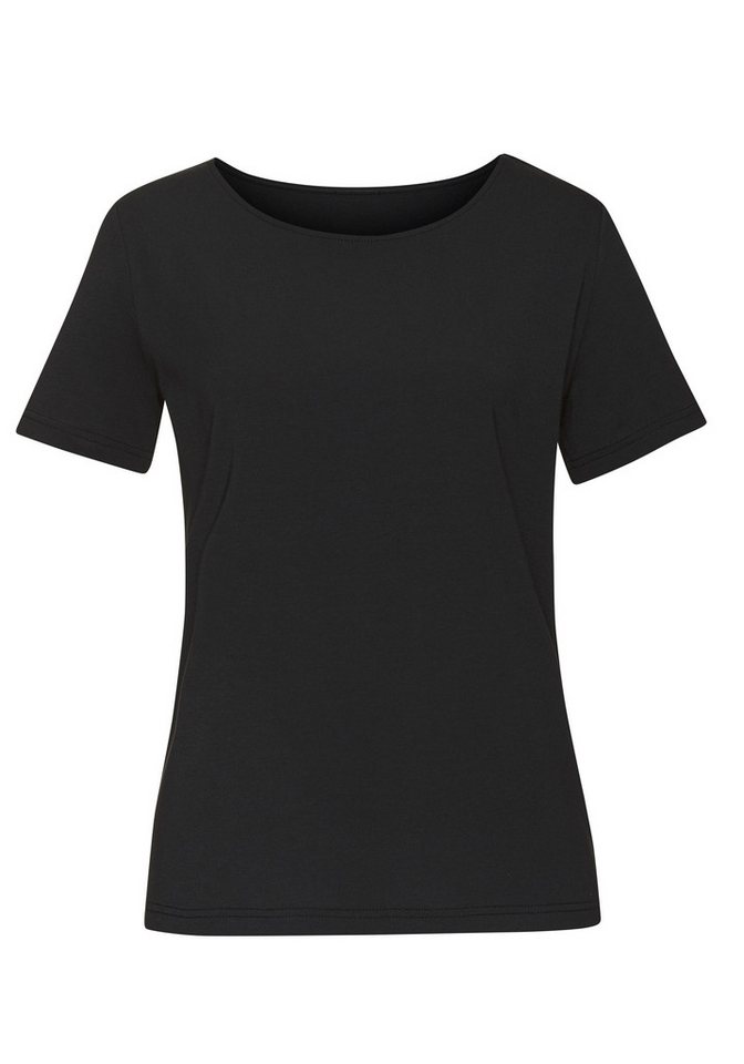 LASCANA T-Shirt (2er-Pack) aus elastischem Jersey mit Baumwolle und Modal – Bild 5 von 5