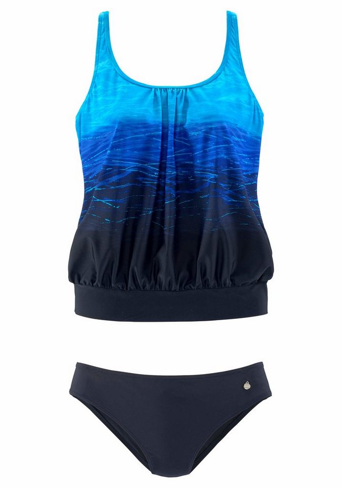 LASCANA Tankini mit Batikoptik – Bild 2 von 5