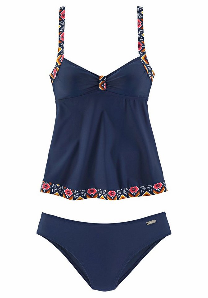 LASCANA Tankini mit eingearbeiteten Softcups, verstellbare Träger – Bild 2 von 5