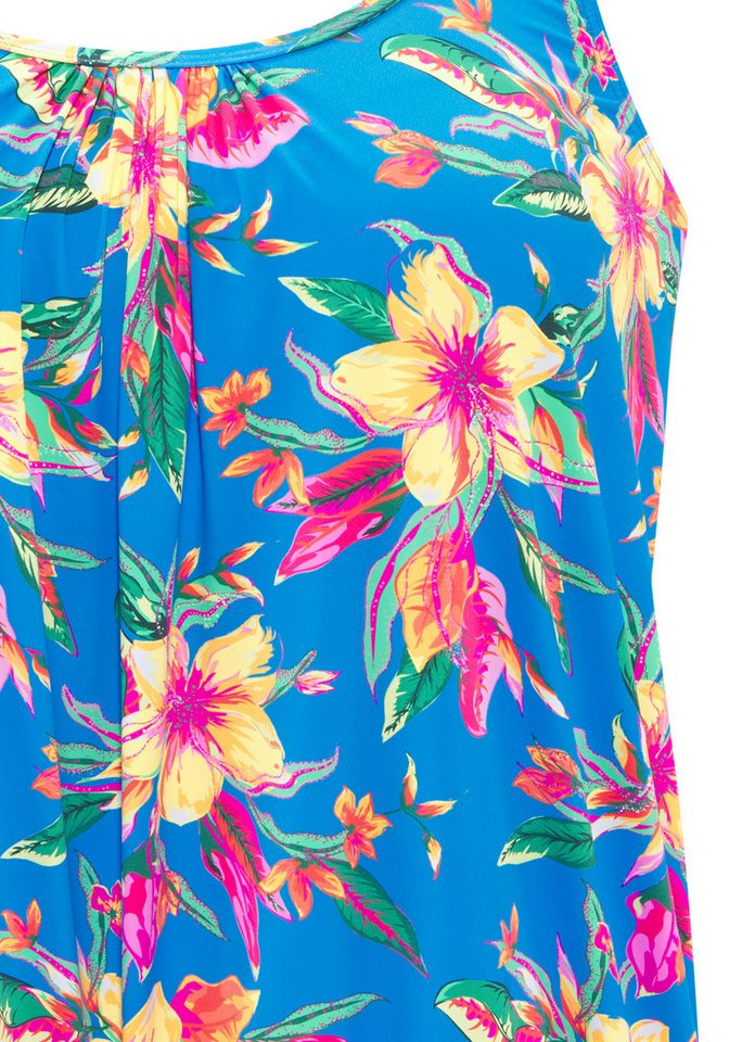 LASCANA Tankini-Top Malia, mit lockerem Schnit und tropischem Print – Bild 2 von 4