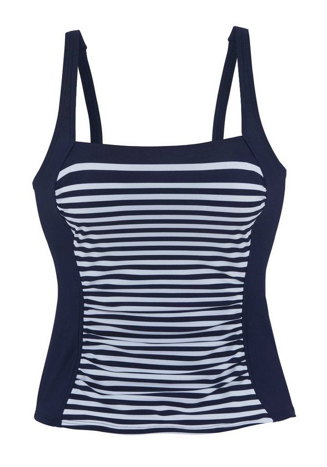 LASCANA Tankini-Top Myst, mit platziertem Streifen-Design – Bild 2 von 5
