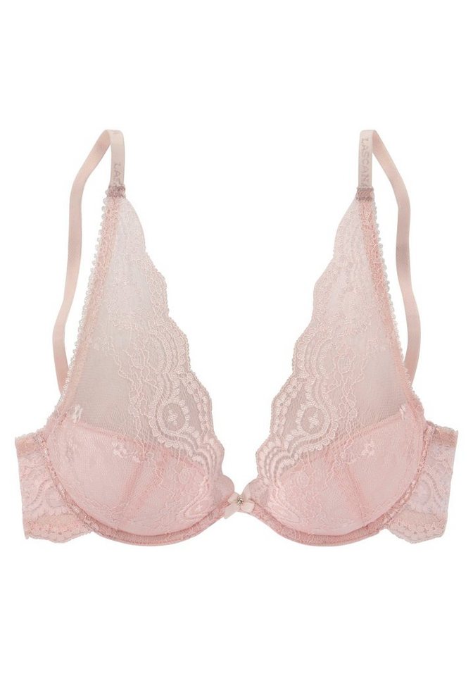 LASCANA Triangel-BH, BH mit Bügel. Spitzen-BH im High-Apex-Design, Dessous – Bild 2 von 5