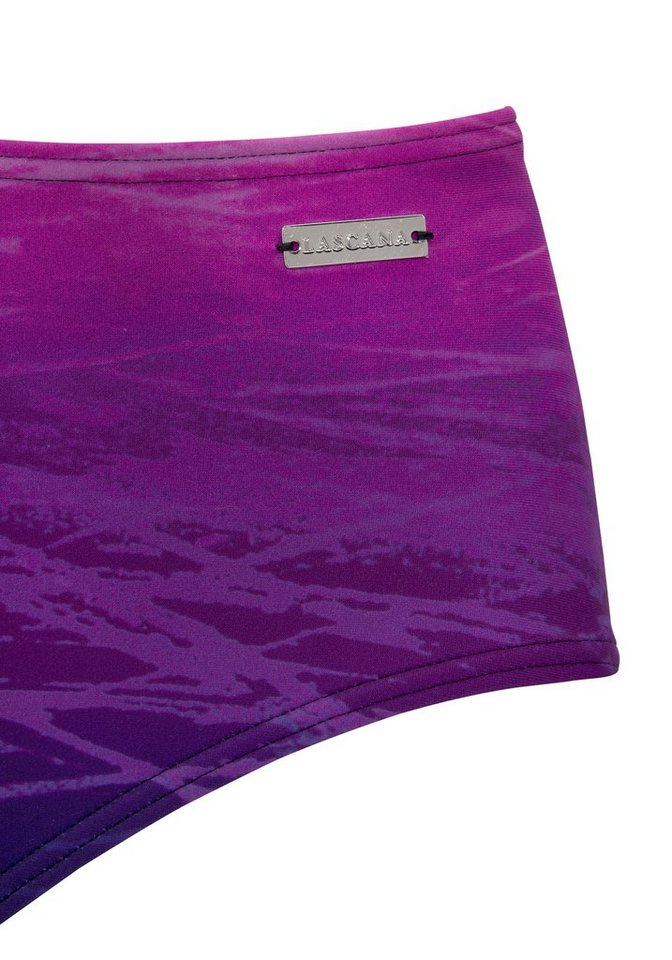 LASCANA Triangel-Bikini mit Farbverlauf – Bild 4 von 5