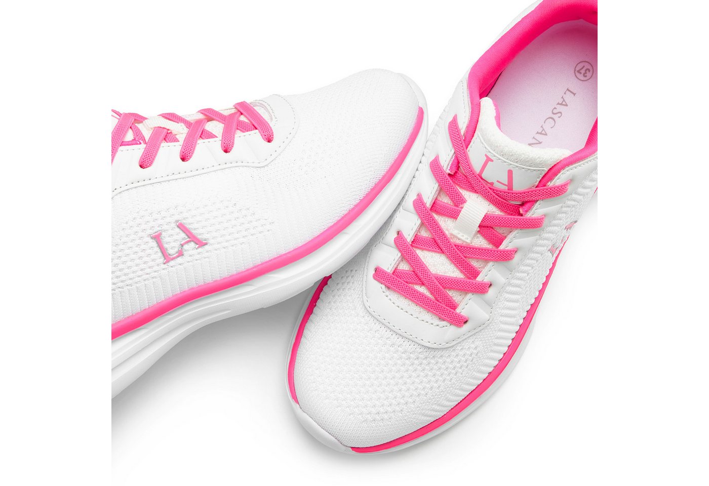 LASCANA Turnschuhe, Sneaker Freizeitschuh, Halbschuh im sportiven Look VEGAN – Bild 5 von 5