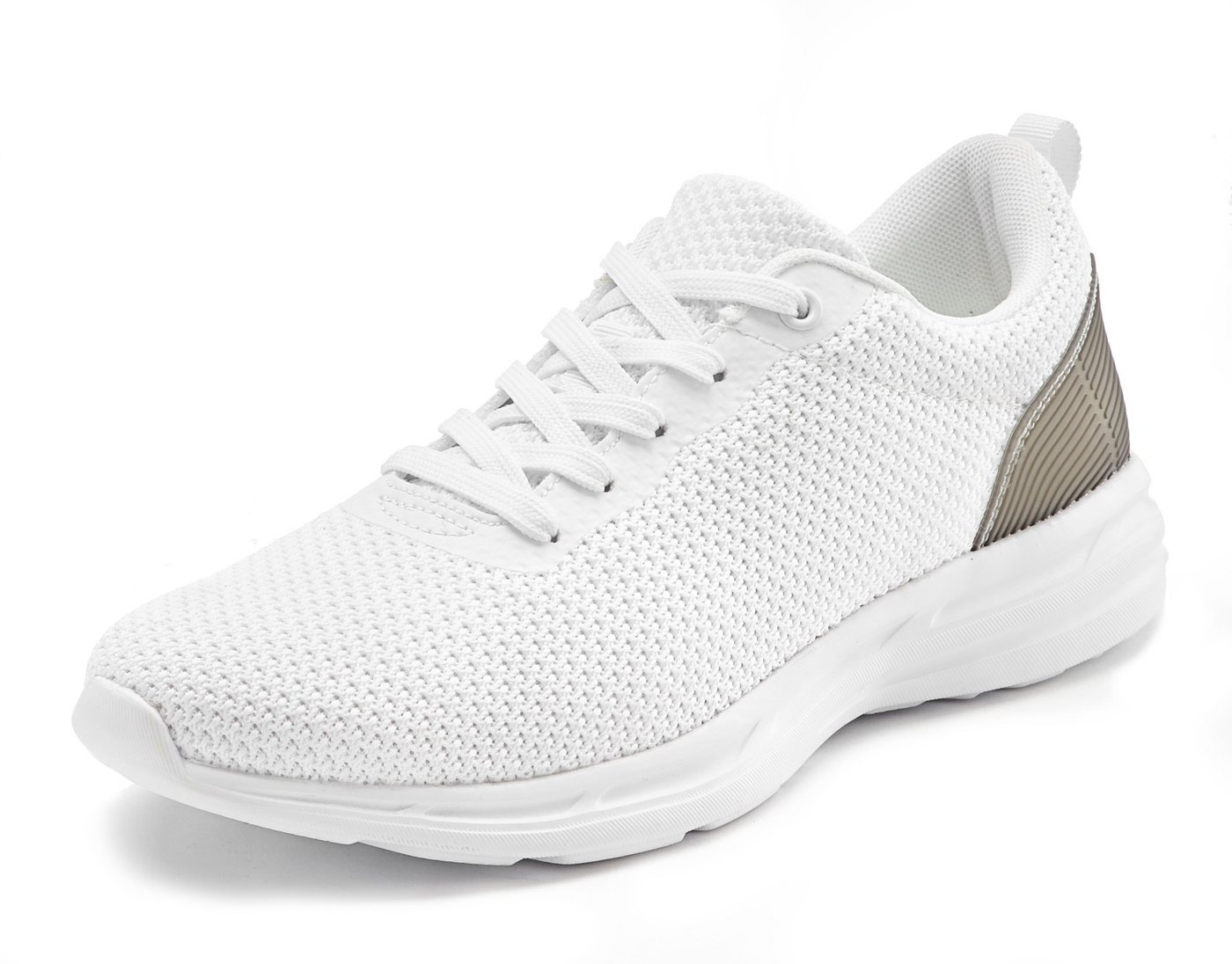 LASCANA Turnschuhe, Sneaker Schnürhalbschuh, Halbschuh, Freizeitschuh ultraleicht VEGAN – Bild 2 von 5