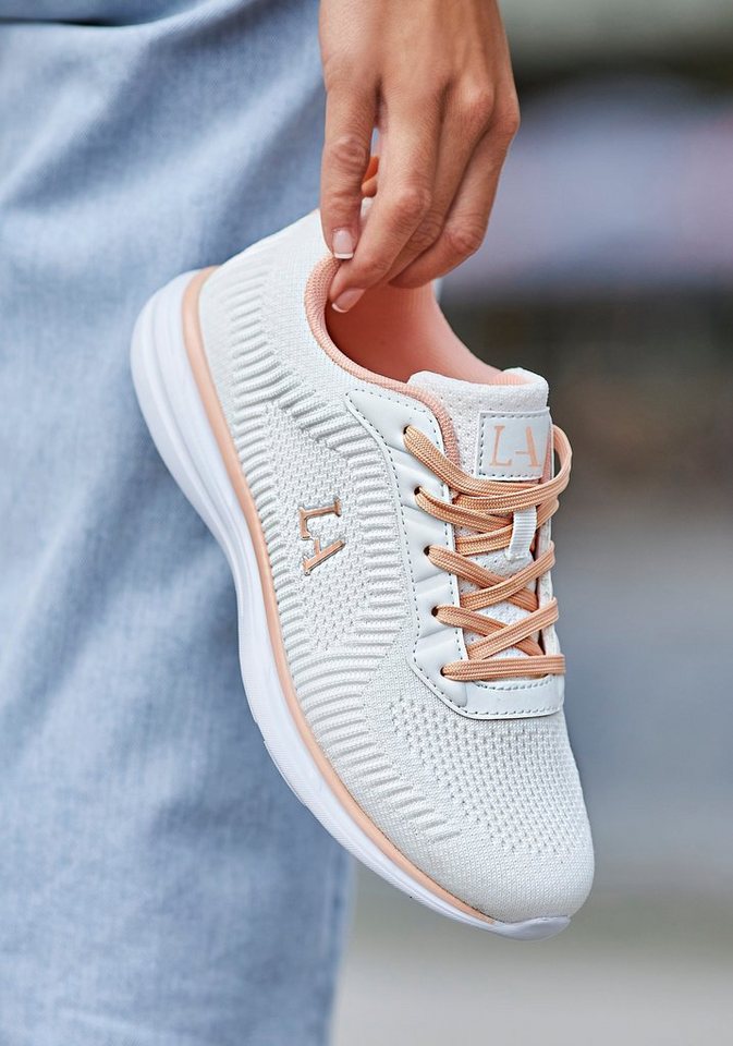 LASCANA Turnschuhe, Sneaker Freizeitschuh, Halbschuh im sportiven Look VEGAN – Bild 2 von 5