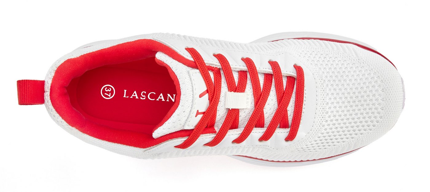 LASCANA Turnschuhe, Sneaker Freizeitschuh, Halbschuh im sportiven Look VEGAN – Bild 3 von 5