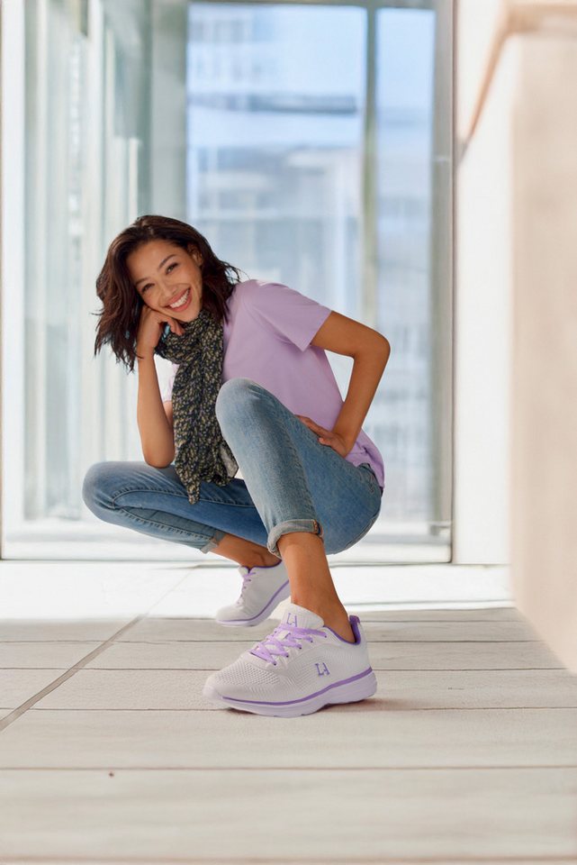 LASCANA Turnschuhe, Sneaker Freizeitschuh, Halbschuh im sportiven Look VEGAN – Bild 2 von 5