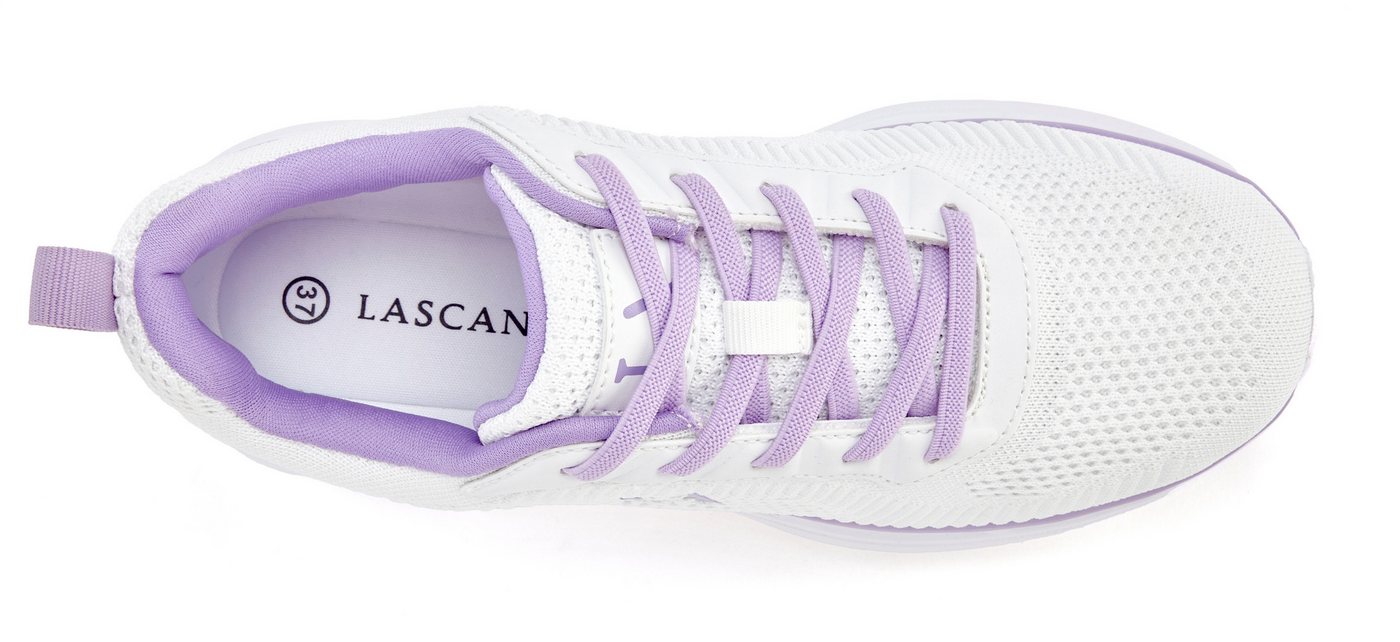 LASCANA Turnschuhe, Sneaker Freizeitschuh, Halbschuh im sportiven Look VEGAN – Bild 4 von 5
