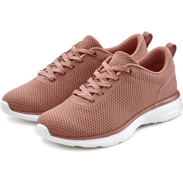 LASCANA Turnschuhe, Sneaker Schnürhalbschuh, Halbschuh, Freizeitschuh ultraleicht VEGAN
